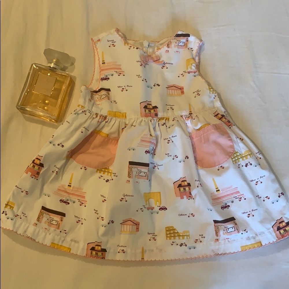 Gymboree Rome girls summer dress